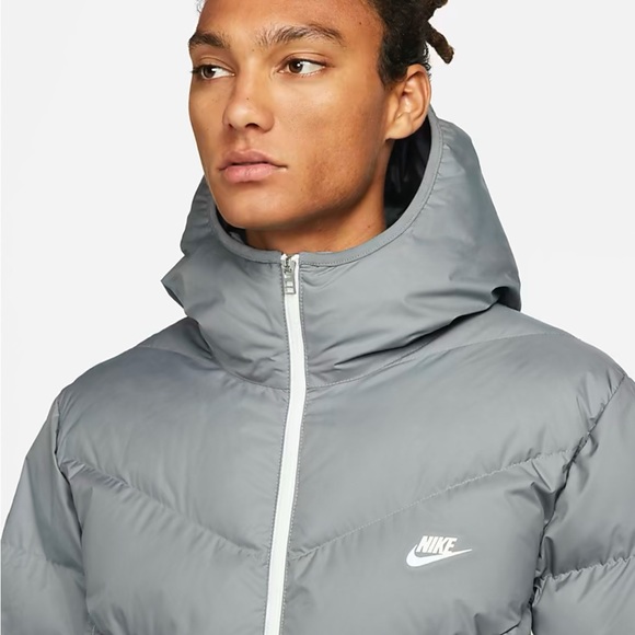 Nike Sportswear Storm-FIT Windrunner Jacket Gray PRIMALOFT DR9605-084 New $200 - Picture 3 of 14